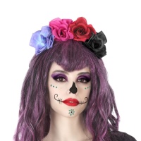 Catrina buntes Rosen-Stirnband