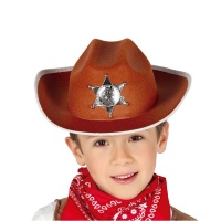 Kinder-Sheriff-Hut - 50 cm