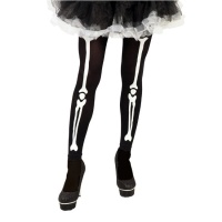 Halloween-Skelett-Strumpfhose