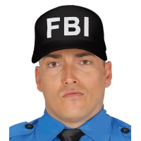 FBI-Mütze schwarz - 62 cm