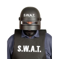 SWAT-Riot-Helm für Erwachsene - 63 cm