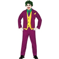 Fancy Fancy Joker Clown Kostüm für Erwachsene