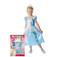 Cinderella Kostüm für Mädchen mit Zubehör