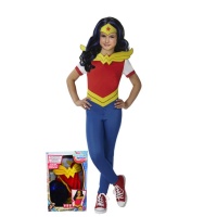 Super Hero Girls Wonder Woman Kostüm für Mädchen