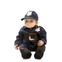 Polizeikostüm mit Mütze für Babies