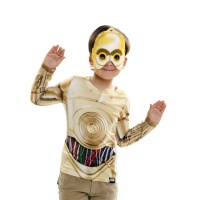 C3PO Kinder Kostüm T-Shirt