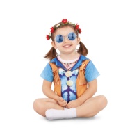 Baby Hippie Kostüm Bodysuit