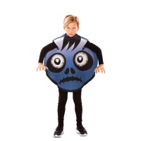 Zombie Emoticon Kostüm für Kinder