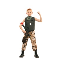 Kampfsoldat Kostüm für Kinder