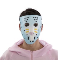 Blaue Krieger-Kaninchen-Maske