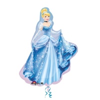 Prinzessin Cinderella Luftballon 84 x 71 cm - Anagramm