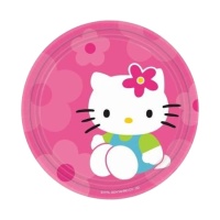 Hello Kitty Teller 18 cm - 8 Stück