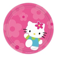 Hello Kitty Teller 23 cm - 8 Stk.