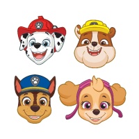 Paw Patrol in Aktion Gesichter - 8 Stk.