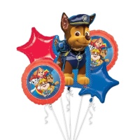 Paw Patrol - Anagramm Blumenstrauß - 5 Stück