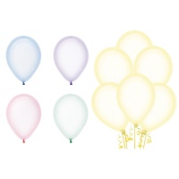 30 cm transparente Kristall-Latexballons - Sempertex - 50 Stück