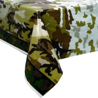 Military Camouflage Tischtuch - 1,37 x 2,13 m