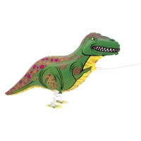 Laufender Dinosaurier Ballon 88 cm - Qualatex