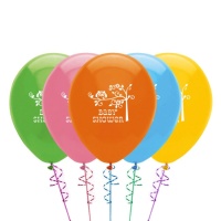 Eule Luftballons 30cm - Kreative Party - 6 Stk.