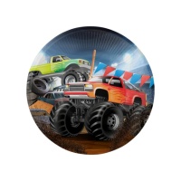 Monster Trucks Teller 17 cm - 8 Stk.