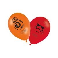 Star Wars Latex Luftballons - Procos - 8 Stk.