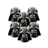 Star Wars Darth Vader Gesichtsmasken - 6 Stk.