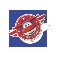 Super Wings Einladungen - 6 Stück