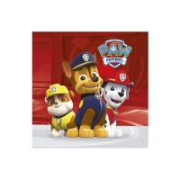 Paw Patrol Servietten in Aktion 16,5 x 16,5 cm - 20 Stk.