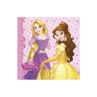 Disney Princess Servietten 16,5 x 16,5 cm - 20 Stück