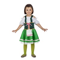 Deutsches Oktoberfest Kostüm für Mädchen