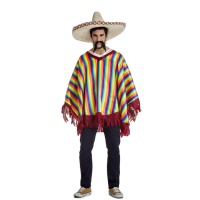 Klassischer mexikanischer Poncho für Männer