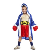 Boxerkostüm mit Handschuhen für Kinder