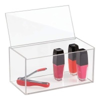 20,3 x 10,2 x 10,2 cm Make-up-Organizer mit Deckel