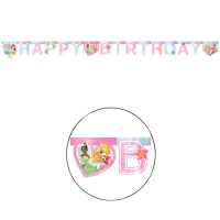 Disney Princess Happy Birthday Girlande - 2 m