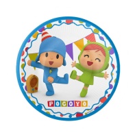 Pocoyo Party-Teller 18 cm - 8 Stück