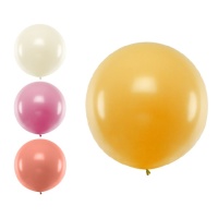 Riesen-Metallic-Latexballon 1m - PartyDeco - 1 Stück