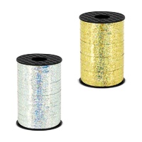 5 mm Metallic-Glitzer-Ballonband - 225 m