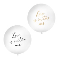 Riesen-Latexballon Love is in the air 90 cm - PartyDeco - 1 Stück