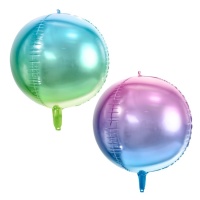 Orbz Gradient Luftballon 35 cm - PartyDeco