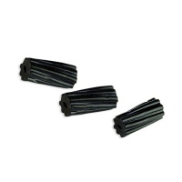 Gedrehtes schwarzes Lakritz in Würfeln - Fini liquorice blacks - 180 g