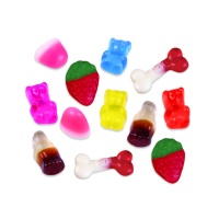 Sortierte Tüte mit Mini-Gummis - Fini Mini-Leckereien - 165 gr