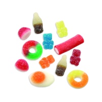 Assortierte Tüte Geleebohnen und Lakritz Mini mit Pica Pica - Fini Sugar Shuffle - 165 gr