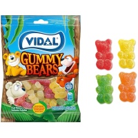 Farbige Bären mit Zucker - Vidal - 90 g