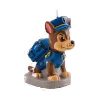 Paw Patrol Paw Patrol Chase 3D Kerze 8cm - 1 Stück