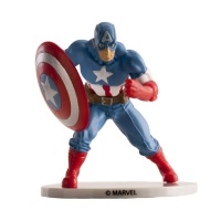 Captain America Tortenfigur 8 cm - 1 Stück