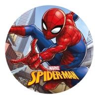 Spiderman essbare Waffel - 20 cm