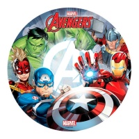 20 cm essbare Avengers-Waffel