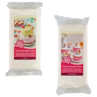 Fondant weiß Geschmacksrichtungen von 1 kg - FunCakes