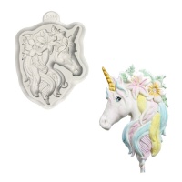 Silikonform Einhorn 14 x 10 cm - Katy Sue Mould