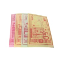 Riesige farbige Banknotenwaffel - 150 Stück